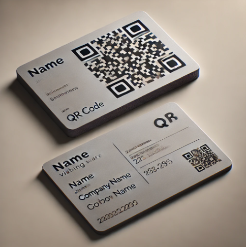 QR Code on Visiting Card